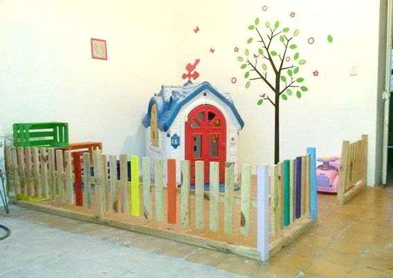 Мебель из деревянных поддонов своими руками для детей